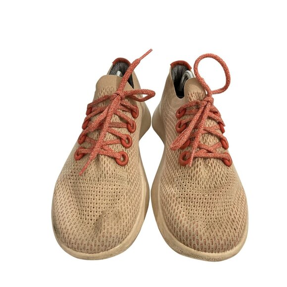 Allbirds Men's Size 10 Beige Orange Tree Dashers Lightweight Running Shoes - Picture 2 of 7